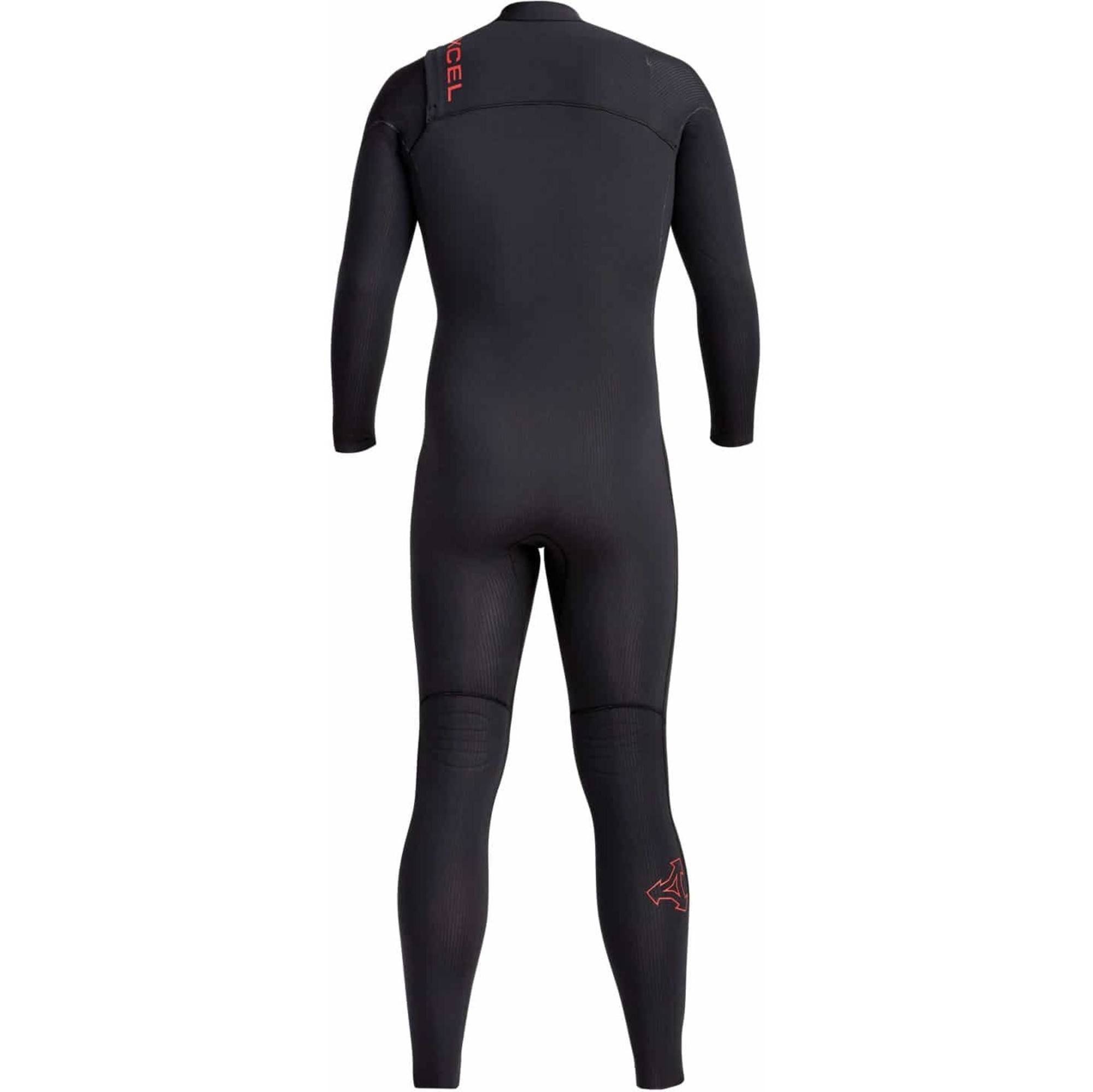 Women's Hyperfreak 5.5/4+MM Chest Zip W/hood - Blk/blk | O'Neill